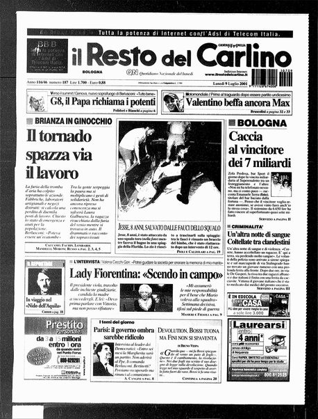 Il Resto del Carlino : giornale dell'Emilia